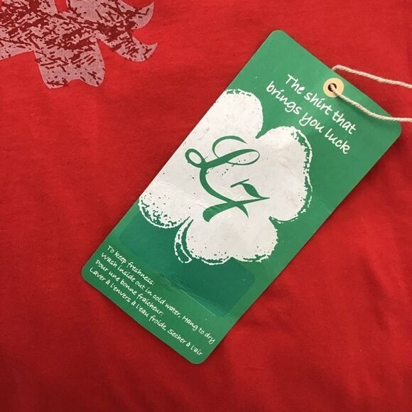 Lucky 7 mens graphic tee t-shirt red NWT you know you want me - Picture 4 of 10